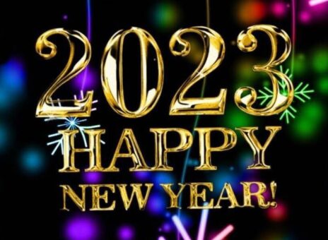 Happy New Year 2023 Colorful Banner